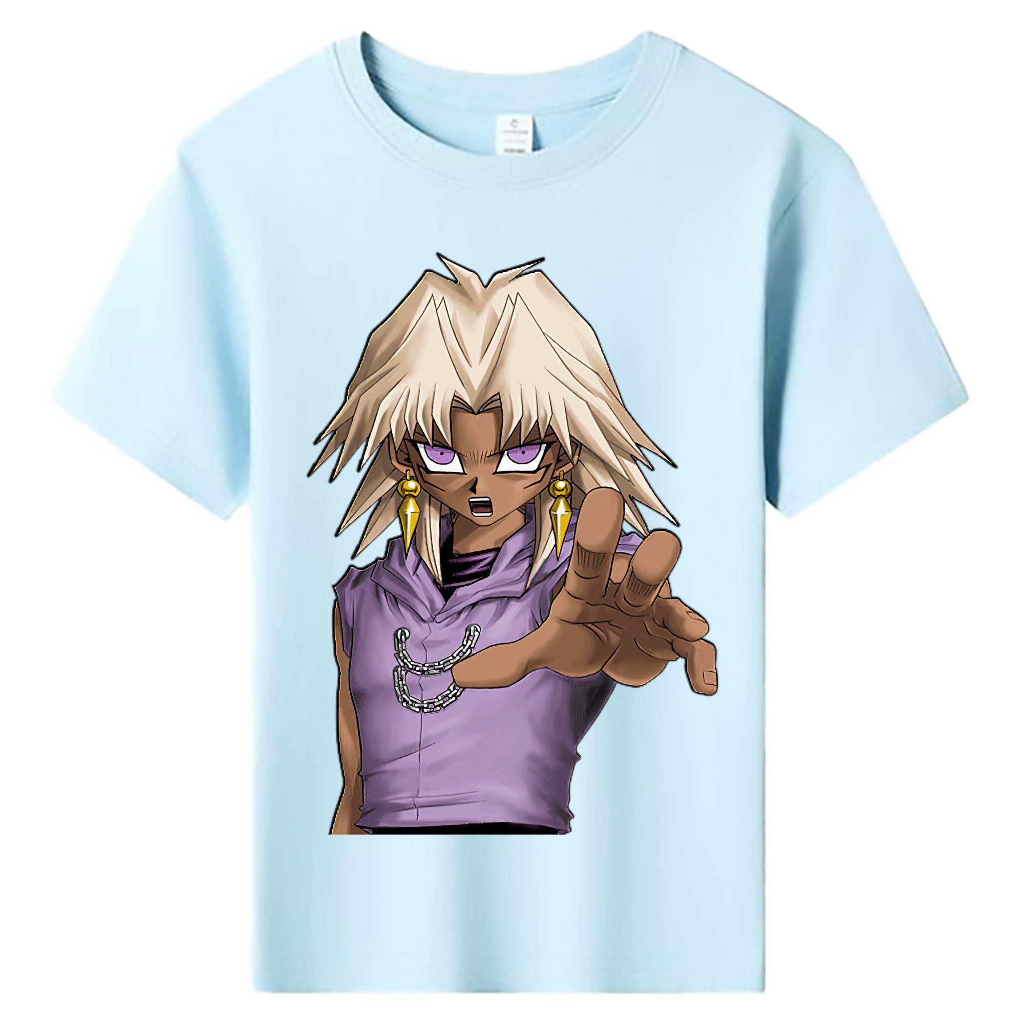 （画像用） 遊☆戯☆王 Yu-Gi-Oh! 綿100％キッズTシャツ（フロントプリント）